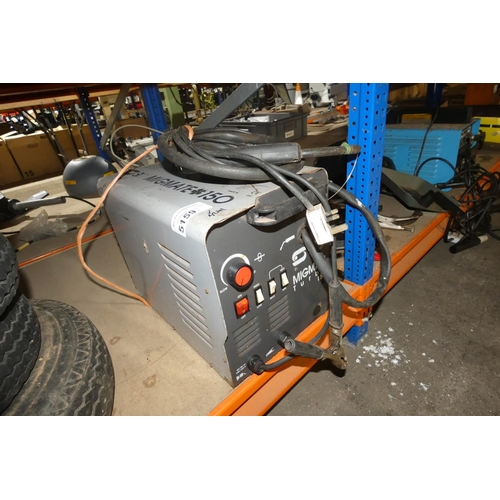 5159 - A welder by SIP type MIG Mate Turbo 150, 240v