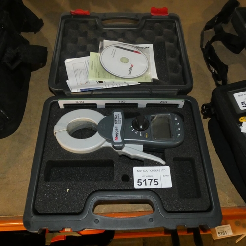 5175 - A Megger digital earth clamp meter type DET24C supplied in a hard carry case