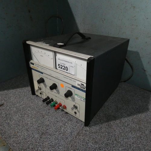 5220 - 1 Farnell stabilised power supply type L30-5