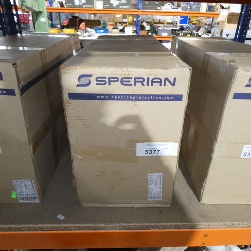 5377 - 1 box containing 100 x Sperian face masks type 5311 M/L