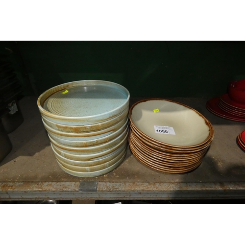 1060 - A quantity of various stoneware style crockery by Bonna & Dudson