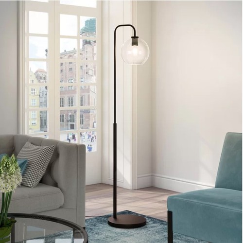 83 - A Benner 157.48cm arched floor lamp RRP £99. Boxed and requires assembly