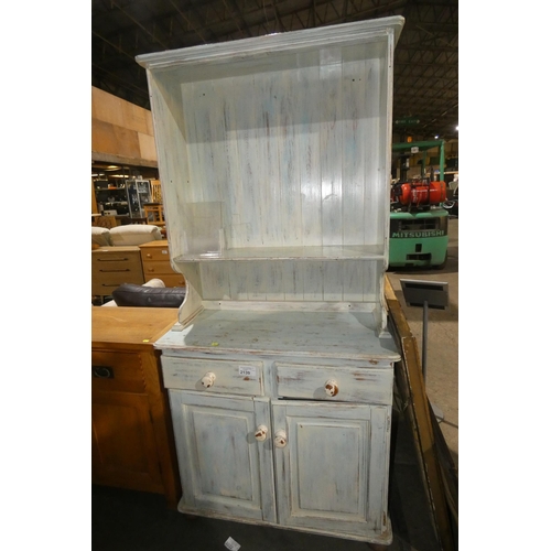 2139 - A painted wooden dresser approx 92 cm wide