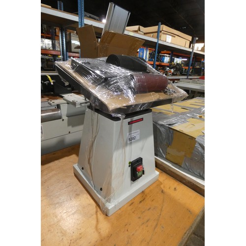 5282 - A bench top Workshop AW140OSS bobbin sander 240v (SP020194)