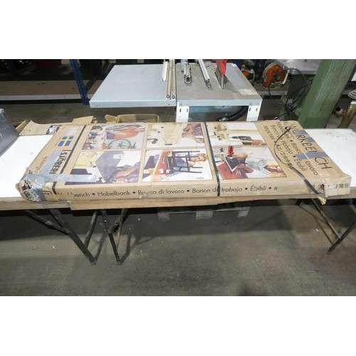 5284 - A Sjobergs Nordic 1450 work bench - Boxed and requires assembly (SP020191)