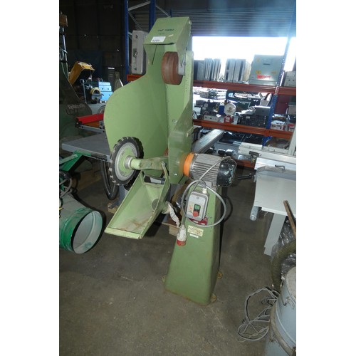 5295 - A Riley belt sander 3ph - Not known if complete