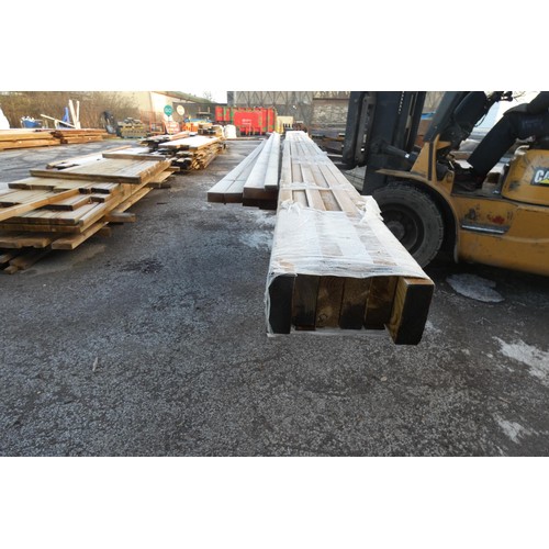 5853 - A quantity of timber comprising of 4.5cm x 6cm, 5cm x 2.5cm, lengths vary up to approx 540cm (top st... 