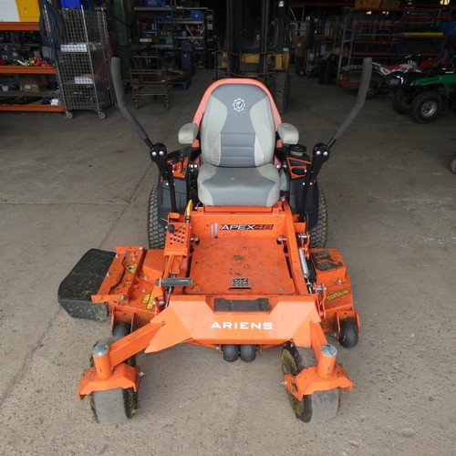 5753 - An Ariens zero turn ride on mower type Apex KAW FR691 48 inch deck model  991316, DOM 14 09 2020, Ka... 