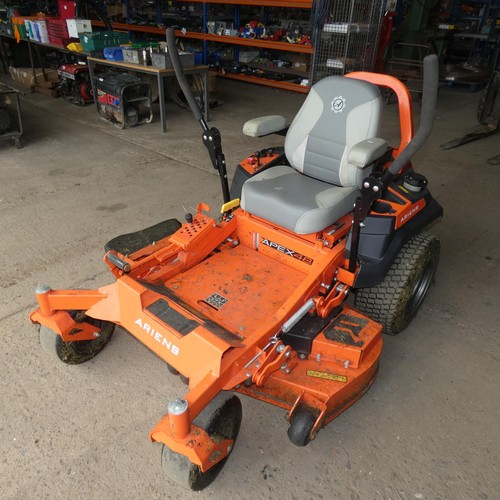 5753 - An Ariens zero turn ride on mower type Apex KAW FR691 48 inch deck model  991316, DOM 14 09 2020, Ka... 