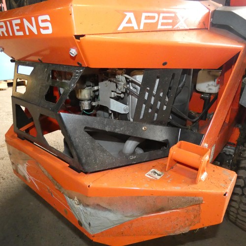 5753 - An Ariens zero turn ride on mower type Apex KAW FR691 48 inch deck model  991316, DOM 14 09 2020, Ka... 