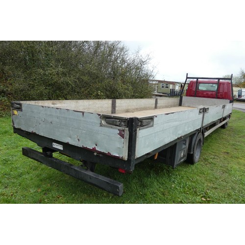 5906 - Isuzu NQR 70 Dropside Lorry 7.5 ton. Reg WA54 AOM, 05/10/2004, 4751cc diesel, Plated (MoT) to 30/09/... 