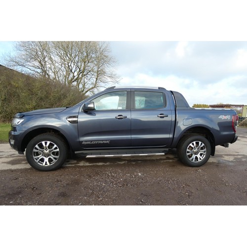 5911 - Ford Ranger Wildtrak 4x4 Double cab Pick up, 3.2T grey  Reg: BL65 NZG, 21/01/2016, 6 speed auto dies... 