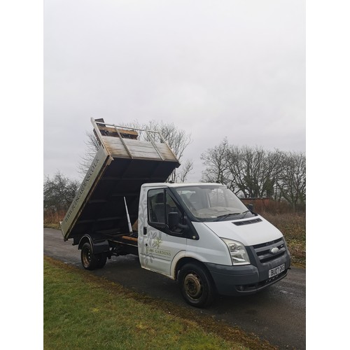 5910 - Ford Transit 350 MWB RWD TDCi RWD TIPPER truck, reg BU07 GKG, 24/06/2007, 5 speed manual Diesel, mil... 