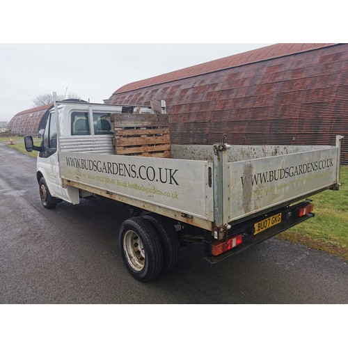 5910 - Ford Transit 350 MWB RWD TDCi RWD TIPPER truck, reg BU07 GKG, 24/06/2007, 5 speed manual Diesel, mil... 