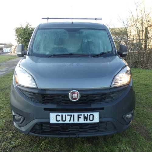 5904 - Fiat Doblo Cargo 16v Tecnico Multijet L1 diesel 1.3 Van, Grey, Reg: CU71 FWO 1st Reg 05/11/2021, 5 s... 