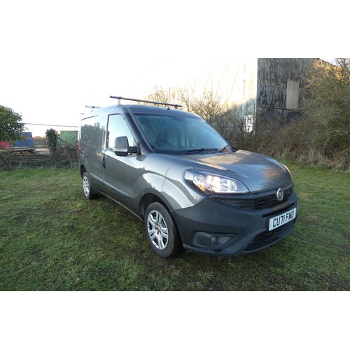 5904 - Fiat Doblo Cargo 16v Tecnico Multijet L1 diesel 1.3 Van, Grey, Reg: CU71 FWO 1st Reg 05/11/2021, 5 s... 