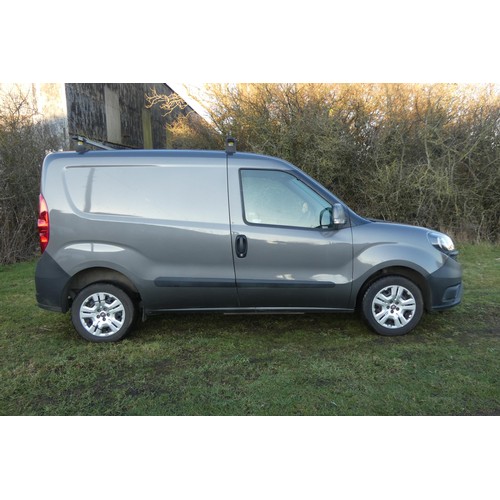 5904 - Fiat Doblo Cargo 16v Tecnico Multijet L1 diesel 1.3 Van, Grey, Reg: CU71 FWO 1st Reg 05/11/2021, 5 s... 