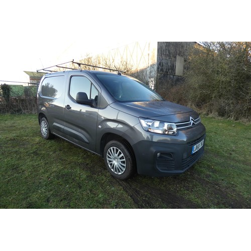 5905 - Citroen Berlingo M Diesel 1.6 Blue HDi 650kg Enterprise 75PS Van, Reg: LB68 TMO, 1st reg 31/01/2019,... 