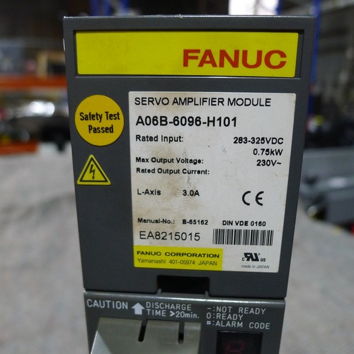 5332 - 5 x FANUC automated robotic manufacturing spare parts comprising 1 x Series 160i-L CNC unit, 1 x las... 