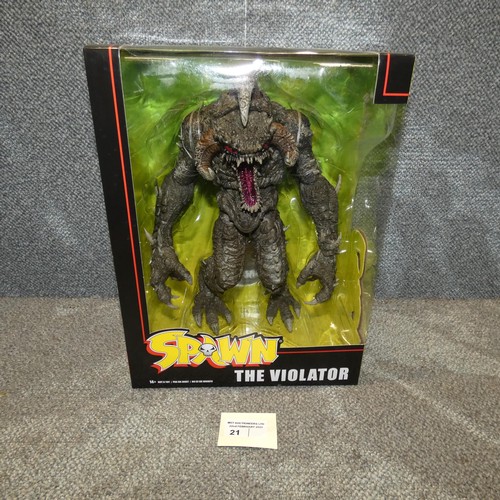 21 - 1 Spawn, boxed unused collectible figure, The Violator, retail approx £50