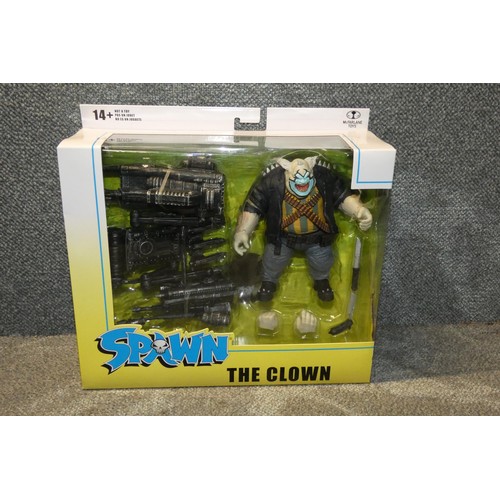 36 - 1 Spawn, boxed unused collectible figure, The Clown, retail approx £35