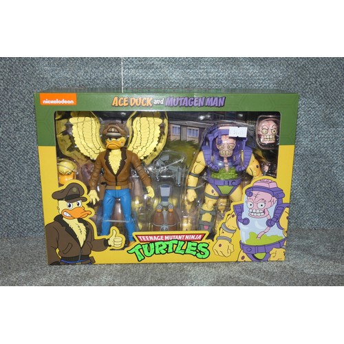 41 - 1 Teenage Mutant Ninja Turtles collectible action figure, Ace Duck & Mutagen Man, retail approx £55