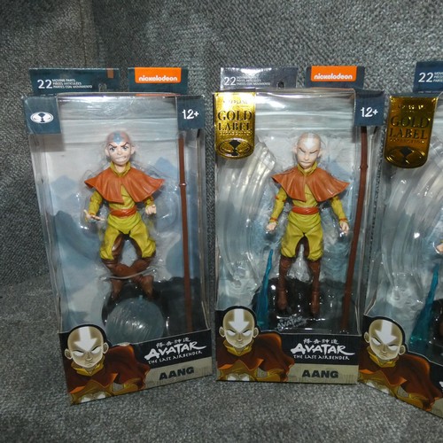 73 - 5 Avatar The Last Airbender boxed unused collectible action figures, including, 2 x 7