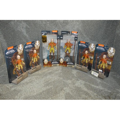 82 - 6 Avatar The Last Airbender boxed unused collectible action figures, including, 7