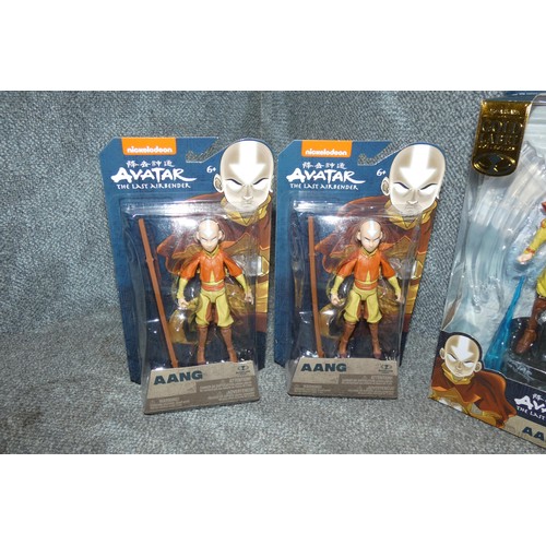 82 - 6 Avatar The Last Airbender boxed unused collectible action figures, including, 7