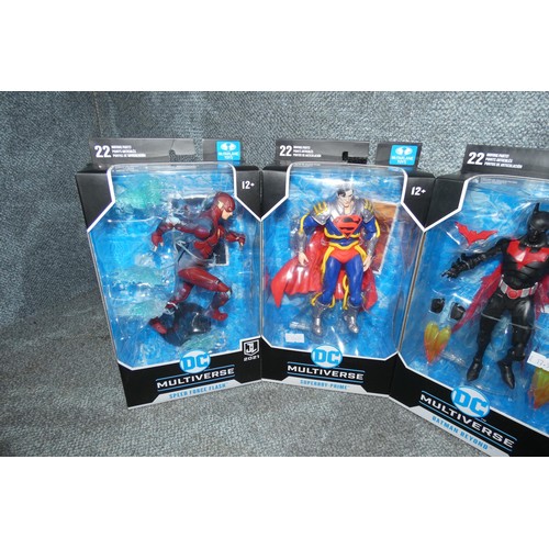 116 - 4 DC Multiverse boxed unused collectible action figures, please see pictures for more details, retai... 