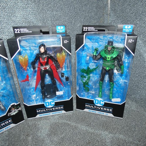 118 - 4 DC Multiverse boxed unused collectible action figures, please see pictures for more details, retai... 