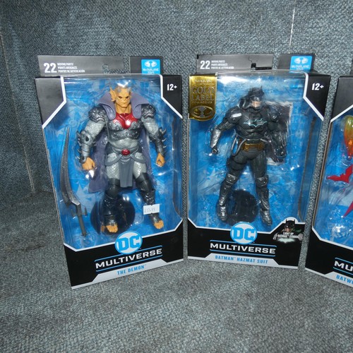 118 - 4 DC Multiverse boxed unused collectible action figures, please see pictures for more details, retai... 