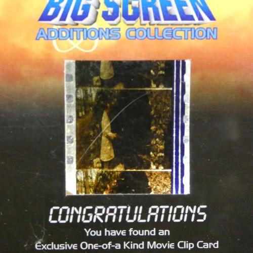 527 - A Rare Doctor Who Big Screen Movie clip Card