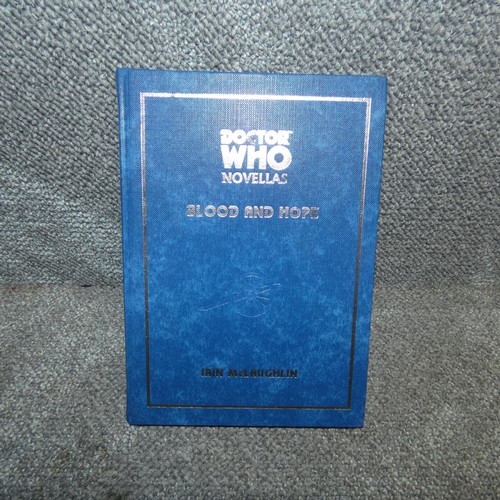 678 - A Doctor Who Book, Novellas, Blood & Hope limited edition 94/600 Signed by Ian McLaughlin, Walt Howa... 