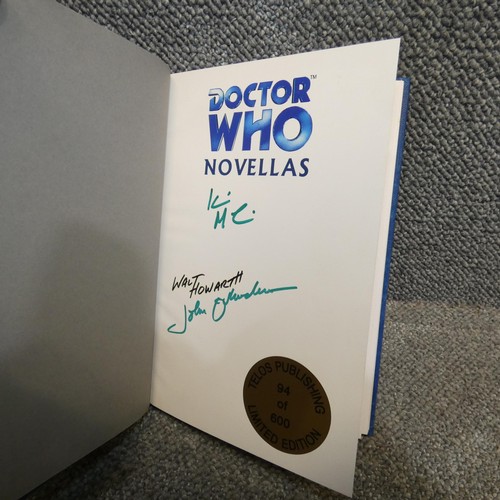 678 - A Doctor Who Book, Novellas, Blood & Hope limited edition 94/600 Signed by Ian McLaughlin, Walt Howa... 