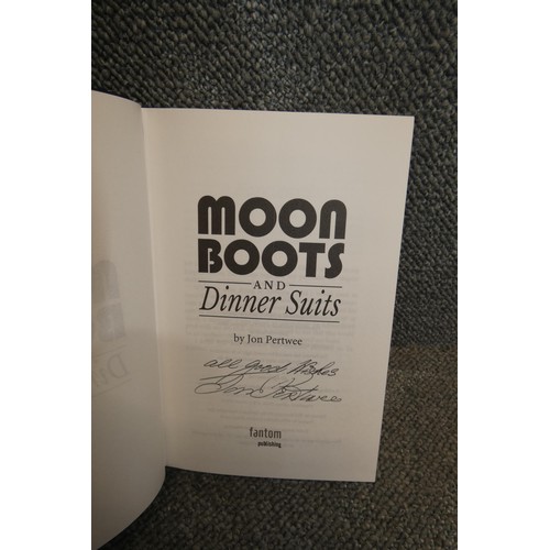 680 - A limited edition Moon Boots and Dinner Suits by Jon Pertwee, 177/250