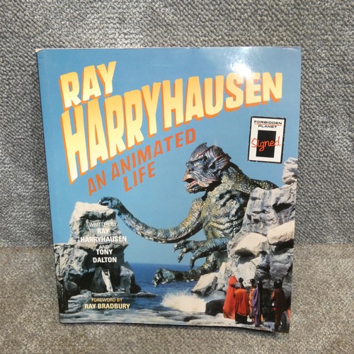 685 - An Animated Life book by Ray Harryhausen & Tony Dalton signed by both authors