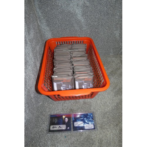 687 - A quantity of Paranormal Activity trading card packs