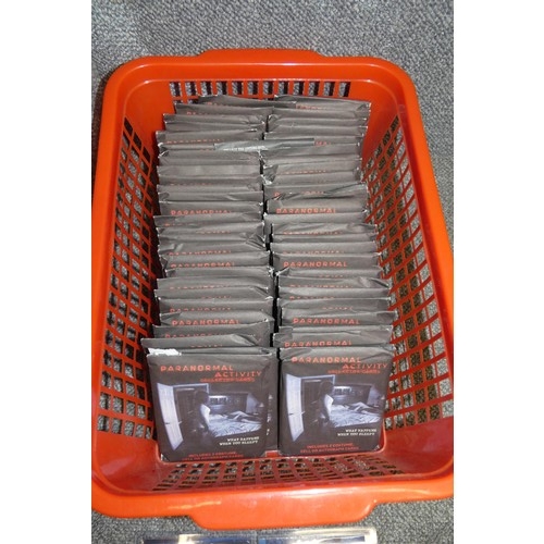 687 - A quantity of Paranormal Activity trading card packs