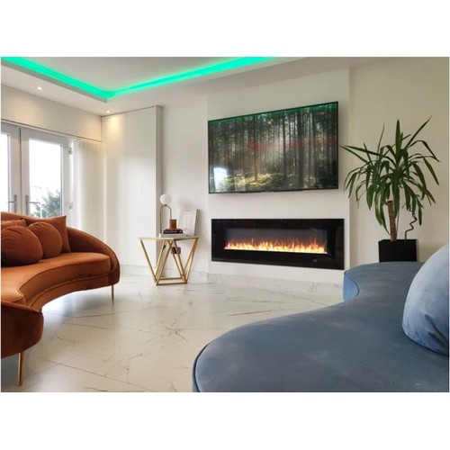 1020 - An Aurora electric fire RRP £257. Tested Working