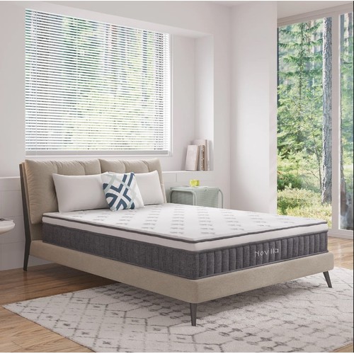 1049 - A 7-zone Ortho cooling memory foam pocket sprung mattress 5ft wide RRP £289