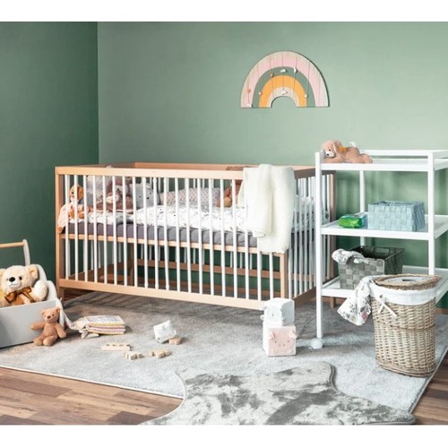 1110 - A Cutright Babybett child's cot RRP £305. Supplied in one box, requires assembly and no mattress is ... 