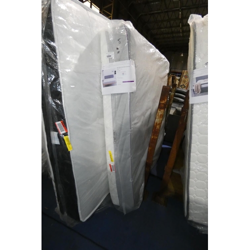 1099 - A Dormeo Select hybrid pocket sprung mattress approx 5ft wide RRP £270 - returned damaged