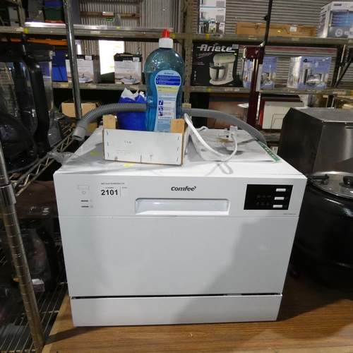 2101 - A countertop dishwasher by Comfee type KWH-TD602E-W - trade