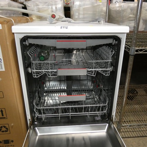 2112 - A under counter dish washer by Bosch, Super Silence Plus series 6, wifi enabled - trade