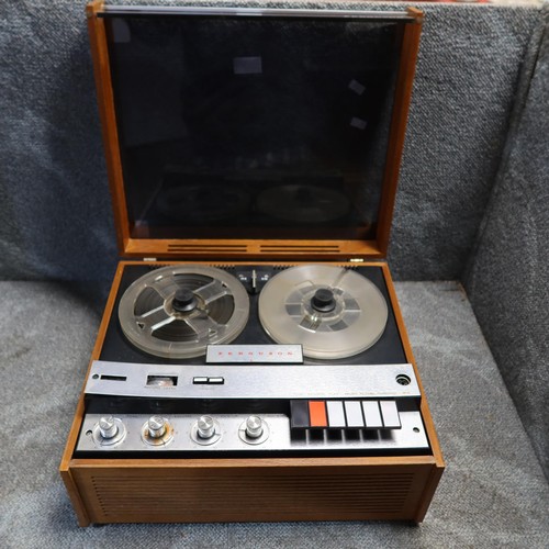 A vintage Ferguson reel-to-reel tape recorder
