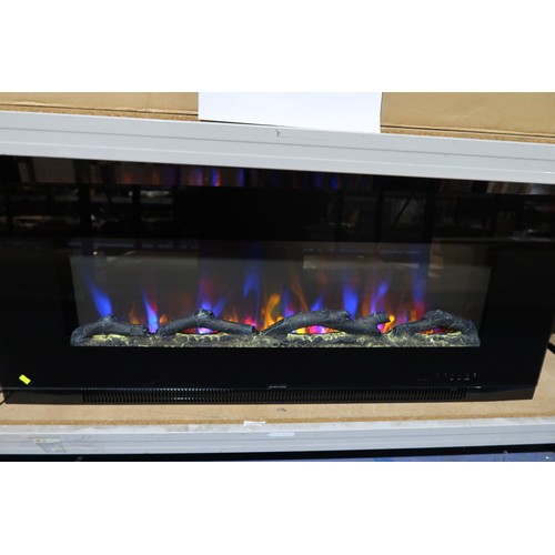 1020 - An Aurora electric fire RRP £257. Tested Working