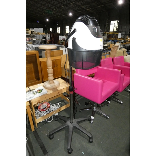 3192 - An REM Elan wheeled sit under salon hair dryer 240v (Trade)