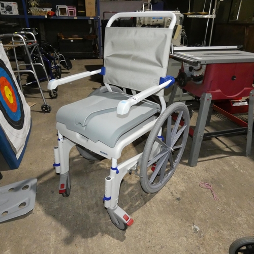 3053 - An Aquatec commode wheelchair