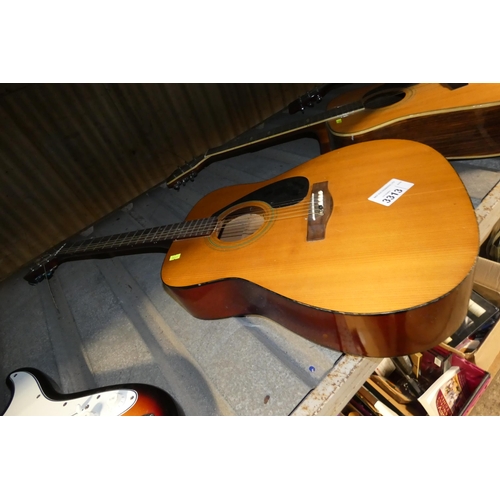 3313 - A 6 string acoustic guitar by Yamaha type FG-300A